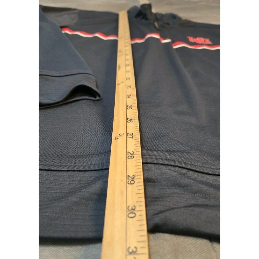 Champion U of U Utah Utes NCAA Mens Jacket Sweatshirt Gray XL 1/4 Zip‎ Pullove